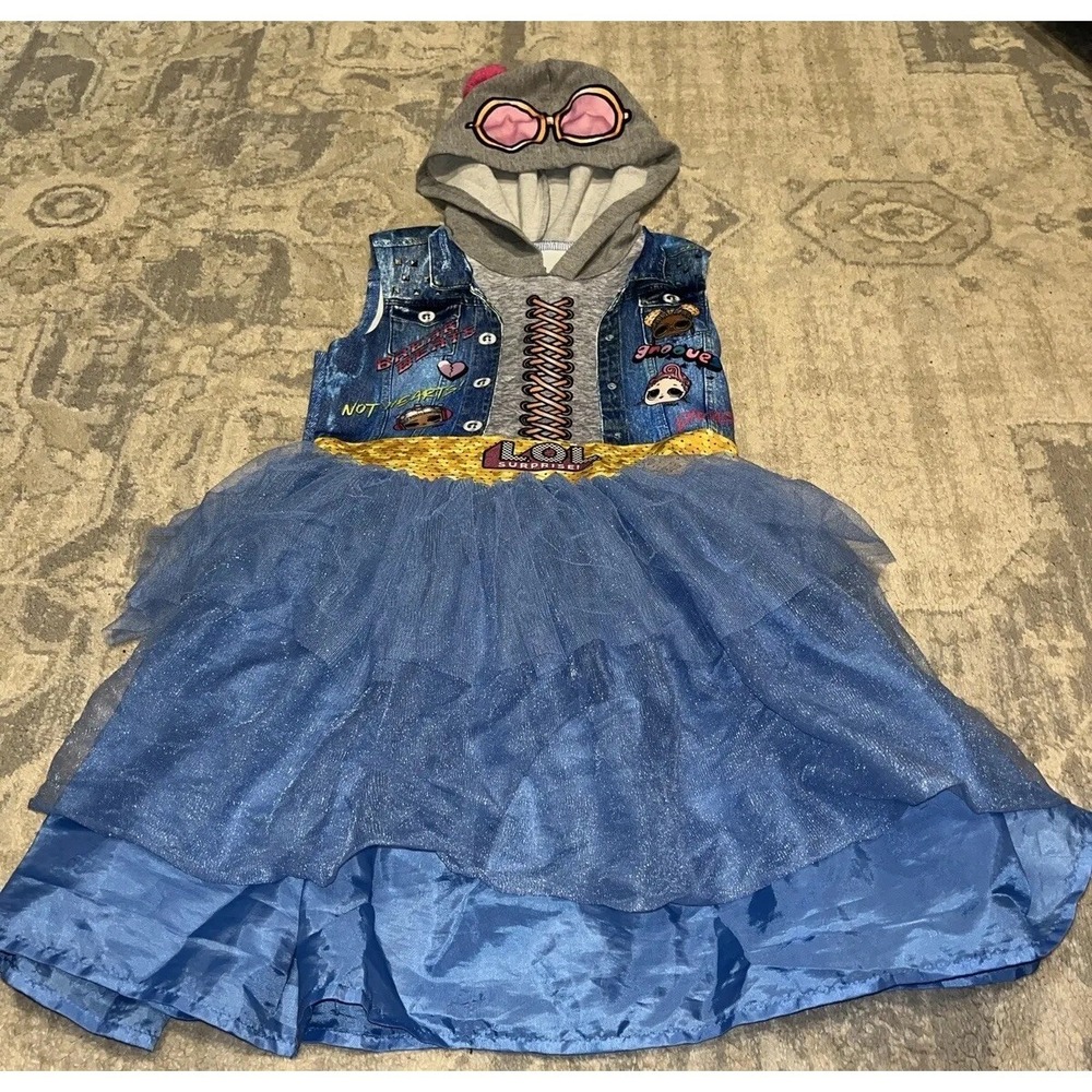 Youth Girls Sz medium‎ 7/8 lol surprise dress Good